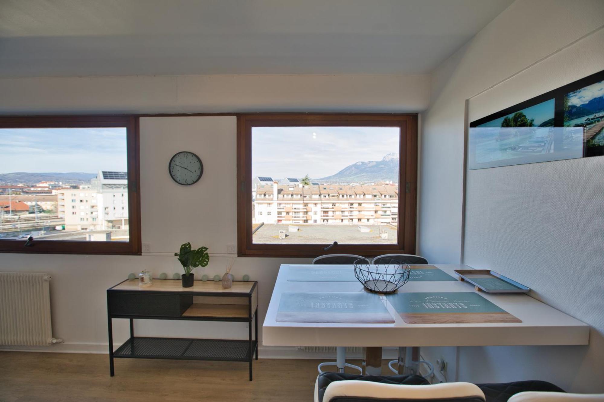 Le Sommet Citadin Avec Vue Apartman Annecy Kültér fotó