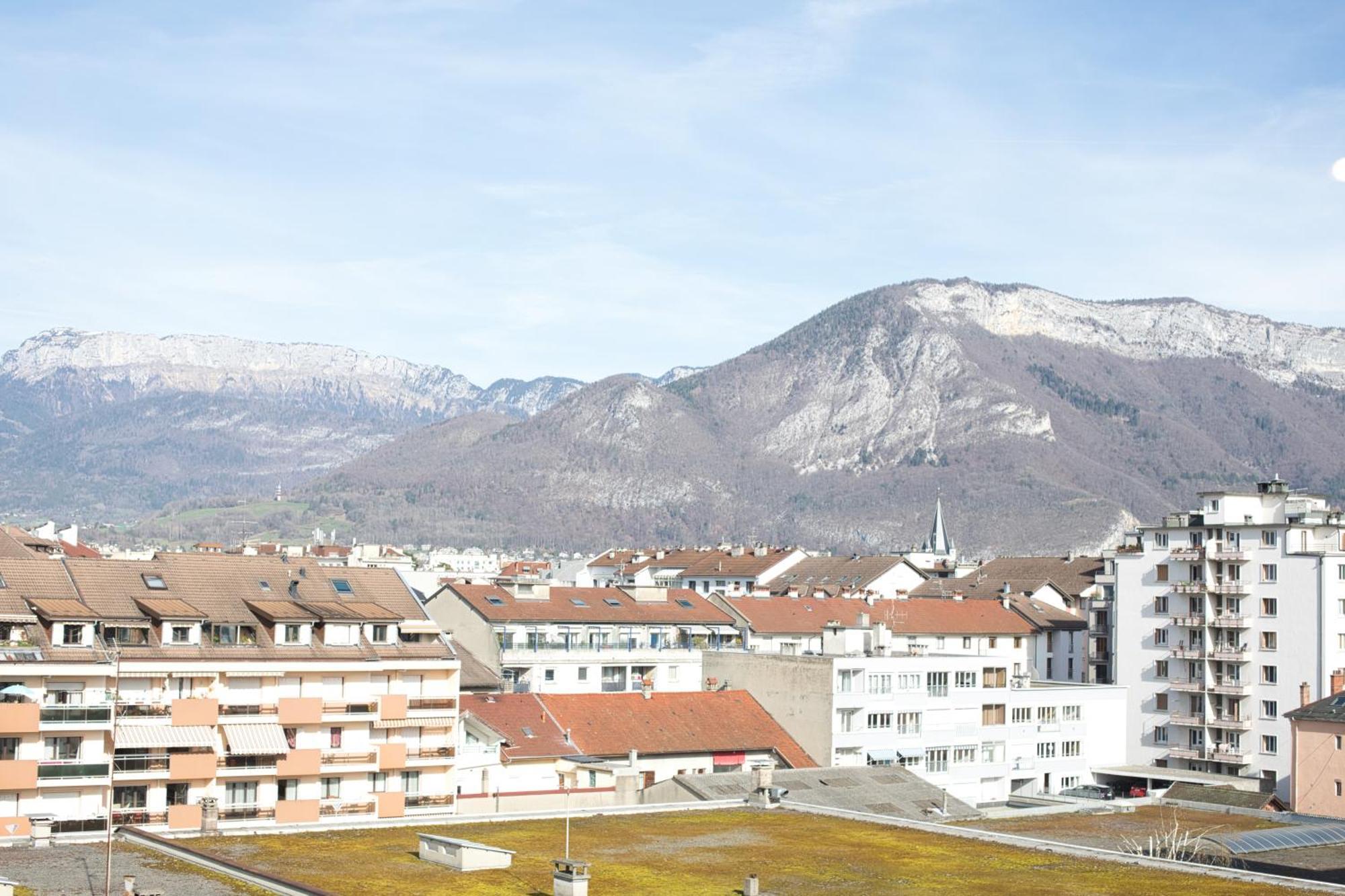 Le Sommet Citadin Avec Vue Apartman Annecy Kültér fotó